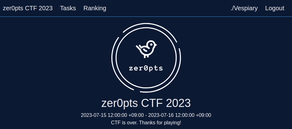 zer0pts CTF 2023 writeup (4 web challs) | XS-Spin Blog